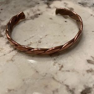 Copper bracelet cuff